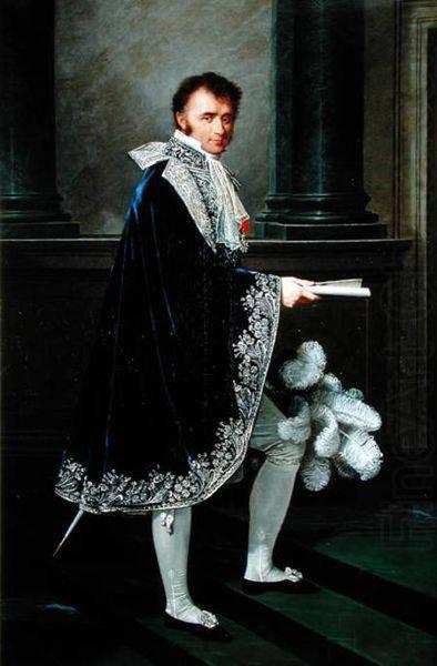 Robert Lefevre Count Mollien in Napoleonic court costume
